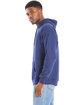 Hanes Perfect Sweats Pullover Hooded Sweatshirt NAVY ModelSide