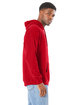Hanes Perfect Sweats Pullover Hooded Sweatshirt ATHLETIC RED ModelSide