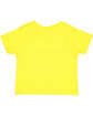 Rabbit Skins Toddler Cotton Jersey T-Shirt YELLOW ModelBack