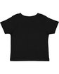 Rabbit Skins Toddler Cotton Jersey T-Shirt BLACK ModelBack