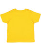 Rabbit Skins Toddler Cotton Jersey T-Shirt gold ModelBack