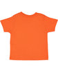 Rabbit Skins Toddler Cotton Jersey T-Shirt orange ModelBack