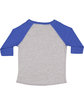 Rabbit Skins Toddler Baseball T-Shirt vn hthr/ vn roy ModelBack