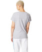 Hanes Ladies' Perfect-T V-Neck T-Shirt light steel ModelBack