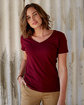 Hanes Ladies' Perfect-T V-Neck T-Shirt  Lifestyle