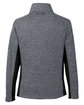 Spyder Men's Constant Half-Zip Sweater BLACK HTHR/ BLK OFBack