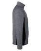 Spyder Men's Constant Half-Zip Sweater BLACK HTHR/ BLK OFSide