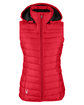Spyder Ladies' Puffer Vest RED FlatFront