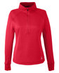 Spyder Ladies' Freestyle Half-Zip  Pullover red FlatFront