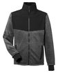Spyder Men's Passage Sweater Jacket polar powdr/ blk OFFront