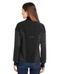 Spyder Ladies' Passage Sweater Jacket black powdr/ blk ModelBack