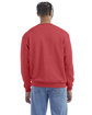 Champion Adult Powerblend® Crewneck Sweatshirt scarlet heather ModelBack