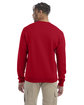 Champion Adult Powerblend® Crewneck Sweatshirt scarlet ModelBack