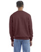 Champion Adult Powerblend® Crewneck Sweatshirt maroon heather ModelBack