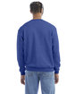 Champion Adult Powerblend® Crewneck Sweatshirt ROYAL BLUE HTHR ModelBack