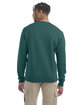 Champion Adult Powerblend® Crewneck Sweatshirt emerald green ModelBack