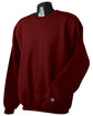 Champion Adult Powerblend® Crewneck Sweatshirt maroon OFFront
