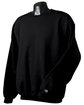 Champion Adult Powerblend® Crewneck Sweatshirt black OFFront