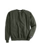 Champion Adult Powerblend® Crewneck Sweatshirt dark green hthr OFFront