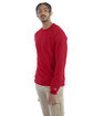 Champion Adult Powerblend® Crewneck Sweatshirt SCARLET ModelQrt