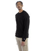 Champion Adult Powerblend® Crewneck Sweatshirt black ModelQrt
