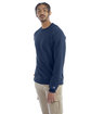 Champion Adult Powerblend® Crewneck Sweatshirt LATE NIGHT BLUE ModelQrt