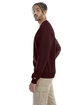 Champion Adult Powerblend® Crewneck Sweatshirt MAROON ModelSide