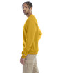 Champion Adult Powerblend® Crewneck Sweatshirt gold ModelSide