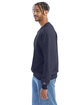 Champion Adult Powerblend® Crewneck Sweatshirt navy heather ModelSide