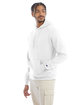 Champion Adult Powerblend® Pullover Hooded Sweatshirt white ModelQrt