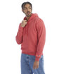 Champion Adult Powerblend® Pullover Hooded Sweatshirt scarlet heather ModelQrt