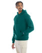 Champion Adult Powerblend® Pullover Hooded Sweatshirt emerald green ModelQrt