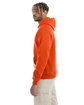 Champion Adult Powerblend® Pullover Hooded Sweatshirt orange ModelSide
