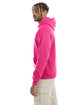 Champion Adult Powerblend® Pullover Hooded Sweatshirt wow pink ModelSide