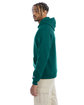 Champion Adult Powerblend® Pullover Hooded Sweatshirt emerald green ModelSide