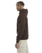 Champion Adult Powerblend® Pullover Hooded Sweatshirt chocolate brown ModelSide