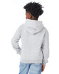 Champion Youth Powerblend® Pullover Hooded Sweatshirt light steel ModelBack
