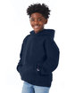 Champion Youth Powerblend® Pullover Hooded Sweatshirt navy ModelQrt