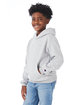 Champion Youth Powerblend® Pullover Hooded Sweatshirt light steel ModelQrt