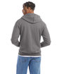 Champion Adult Powerblend® Full-Zip Hooded Sweatshirt stone gray ModelBack