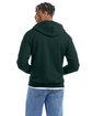 Champion Adult Powerblend® Full-Zip Hooded Sweatshirt dark green ModelBack