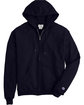 Champion Adult Powerblend® Full-Zip Hooded Sweatshirt navy OFFront