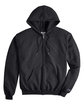 Champion Adult Powerblend® Full-Zip Hooded Sweatshirt charcoal heather OFFront