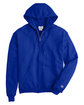 Champion Adult Powerblend® Full-Zip Hooded Sweatshirt royal blue OFFront