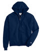 Champion Adult Powerblend® Full-Zip Hooded Sweatshirt late night blue OFFront