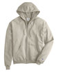 Champion Adult Powerblend® Full-Zip Hooded Sweatshirt sand OFFront