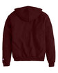 Champion Adult Powerblend® Full-Zip Hooded Sweatshirt maroon OFBack