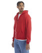 Champion Adult Powerblend® Full-Zip Hooded Sweatshirt scarlet ModelQrt