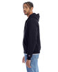 Champion Adult Powerblend® Full-Zip Hooded Sweatshirt navy ModelSide