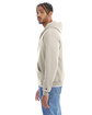 Champion Adult Powerblend® Full-Zip Hooded Sweatshirt sand ModelSide